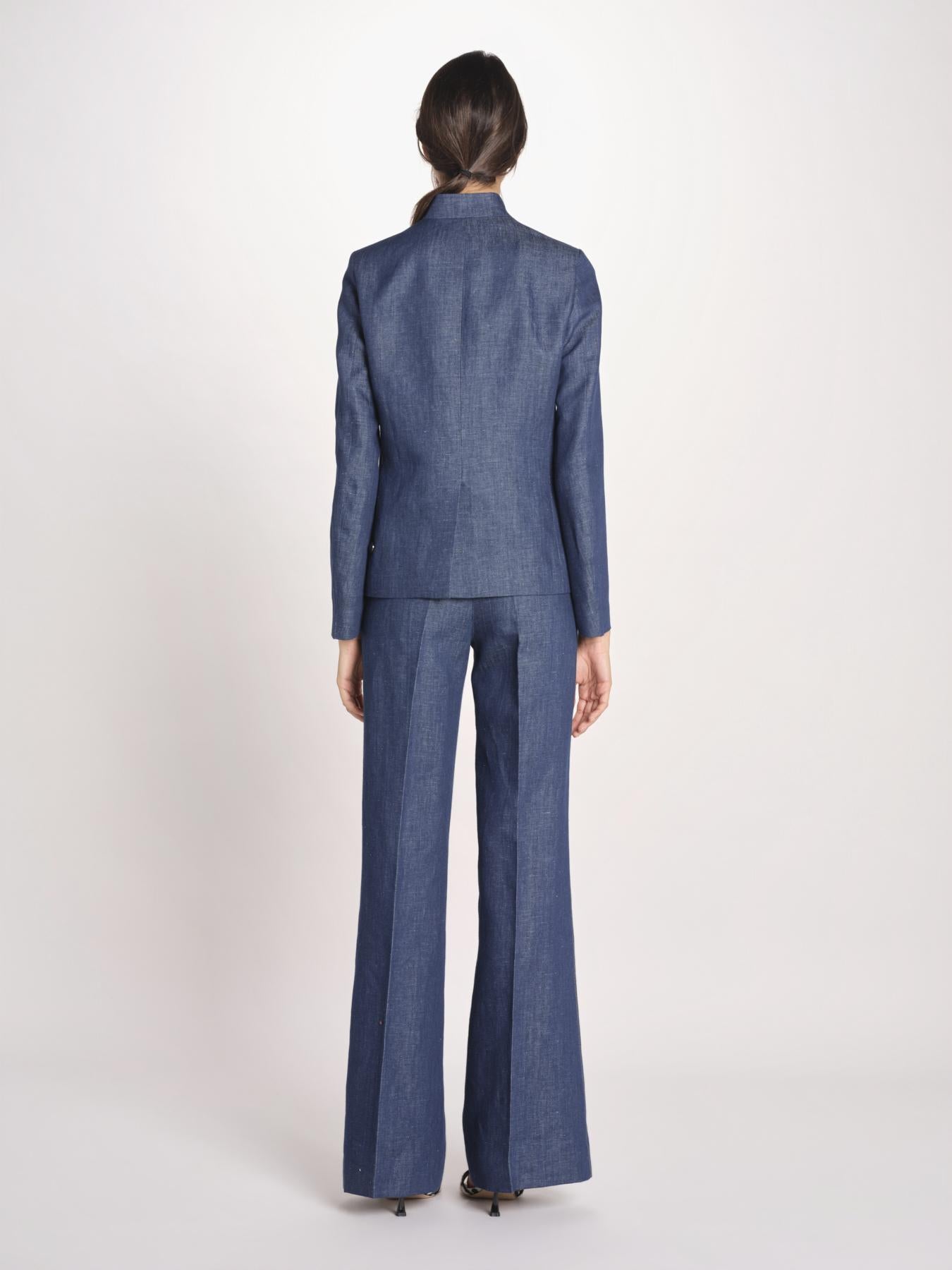 giacca guro in denim BIRGIT 33116 855 684 quelledue 