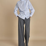 camicia con rouches G0710127 6311 n21 