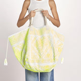 borsa grande SHQ-26E18 Y YELLOW FLUO le daf 