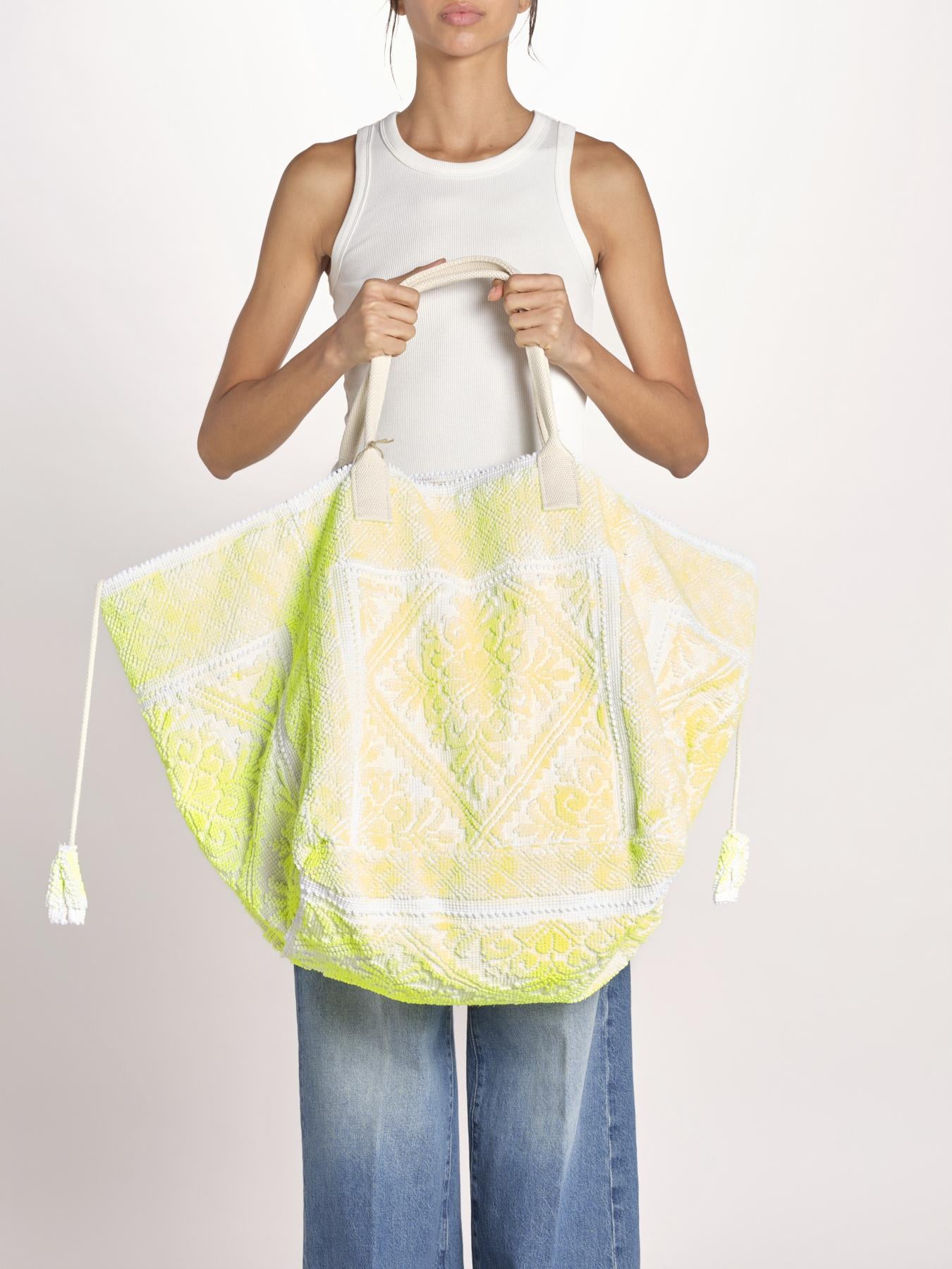 borsa grande SHQ-26E18 Y YELLOW FLUO le daf 