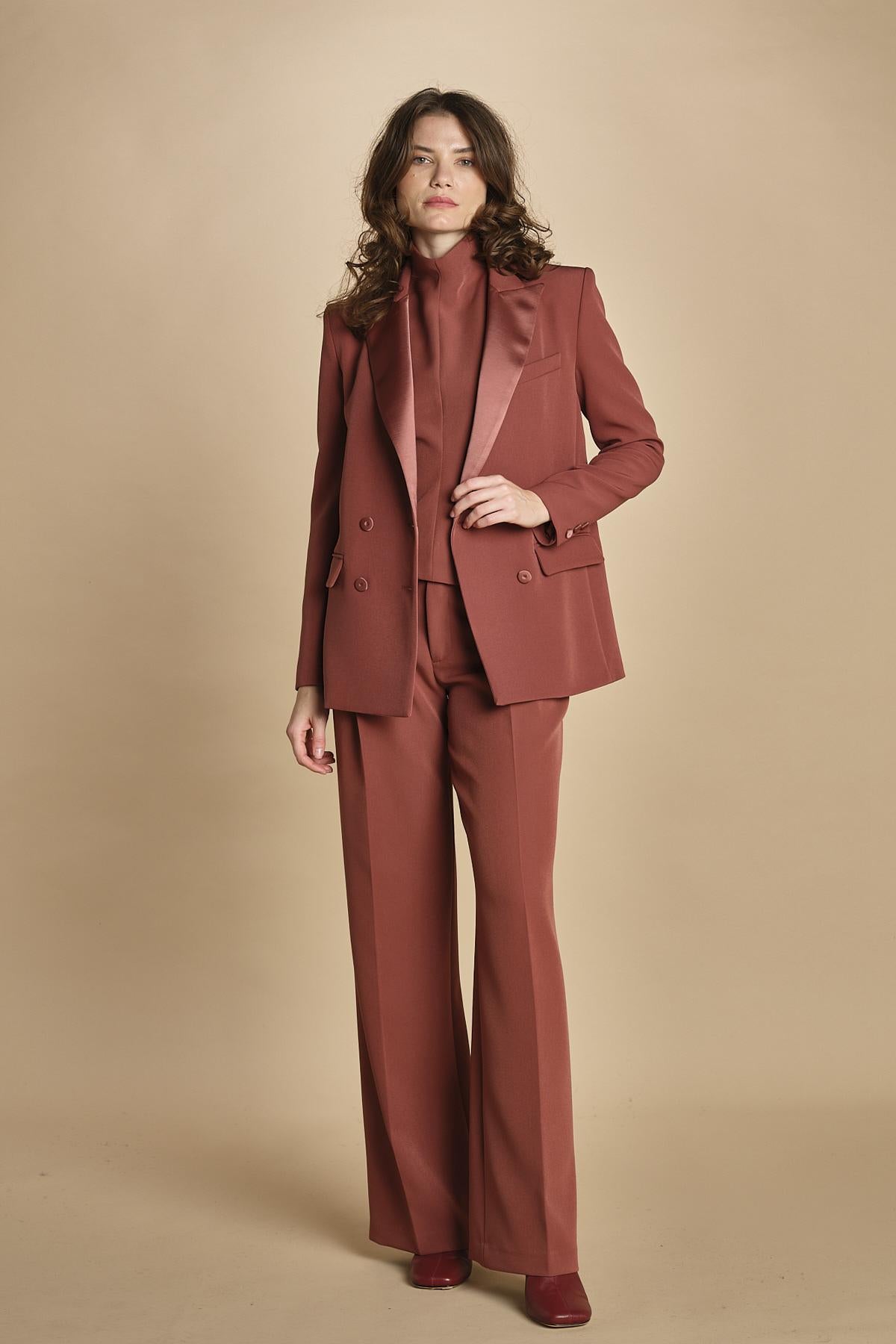 giacca doppipetto in cady 30303-313 COCCIO 57 federica tosi 