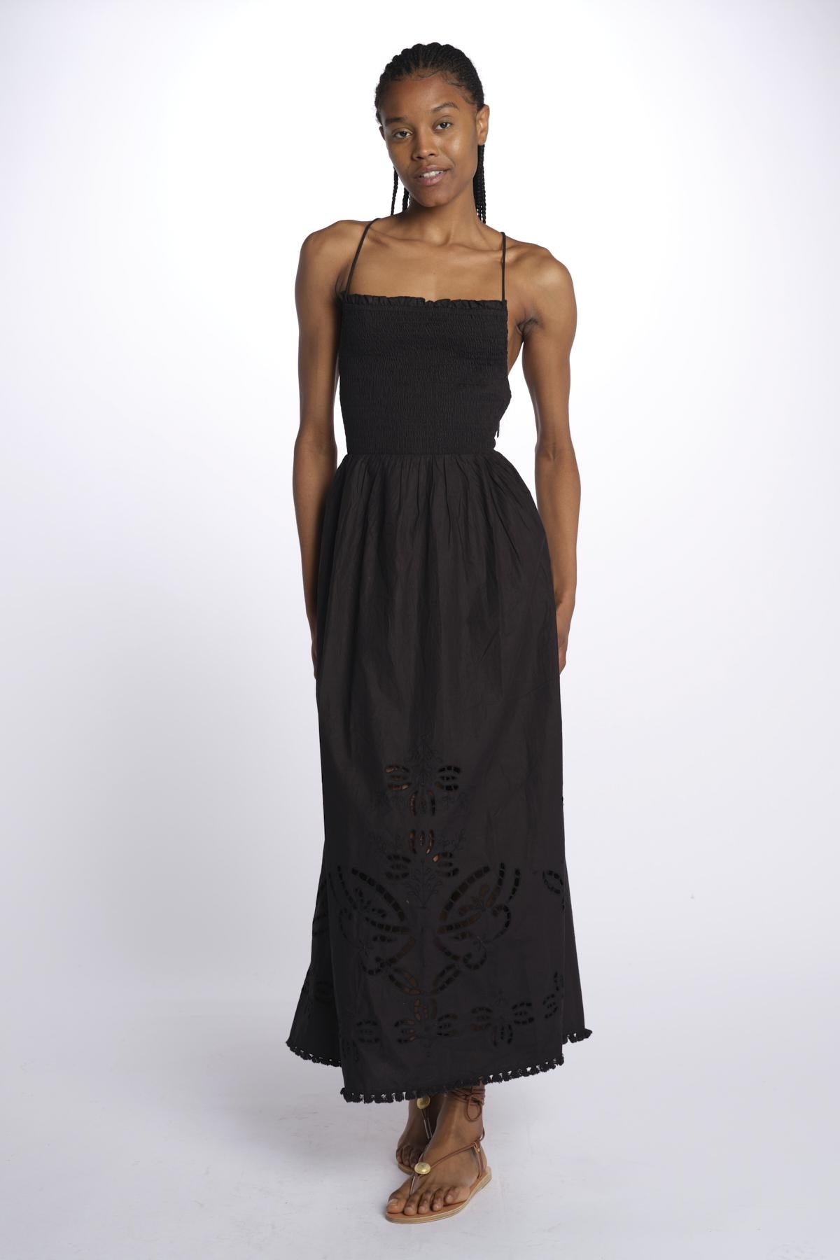 GISELLE abito con spalline L0303 BL louise misha 
