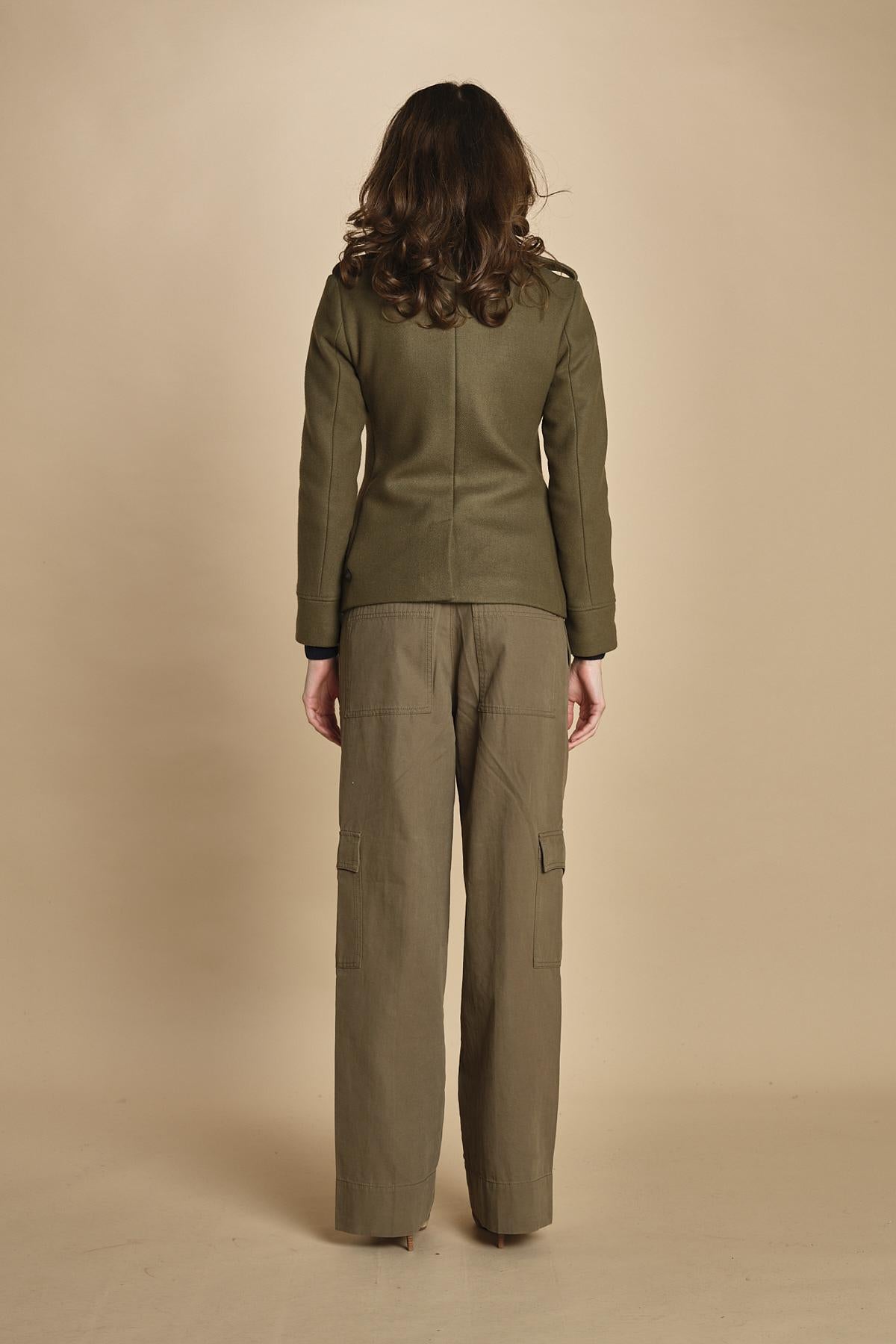 giacca sahariana. WWOW01681 LEAVES 308 zadig & voltaire 
