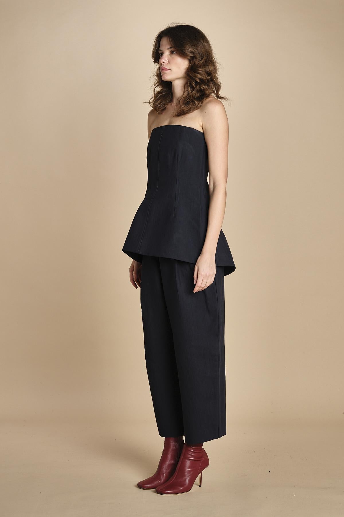 top double ARLES SNW DARKEST NAVY studio nicholson 