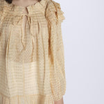 Camicia over pois P24T0350TO NUDE anaak 