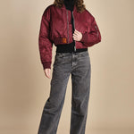 bomber corto BMMAN202F5 BURGUNDY bombers original 