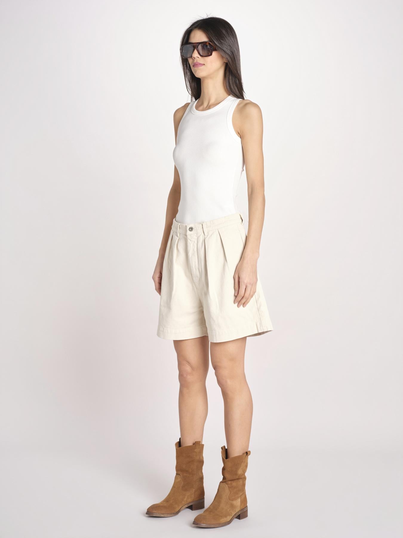 bermuda in canvas JUDI COMFORTBULL NATURAL true avenue 