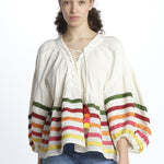 Blousa nastra LIBERTY BEIGE chufy 