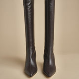 stivale alto liscio PETRA CALF F870SSN CHC studio AMELIA 