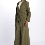 Blazer 1 bottone fluido 5264 21618 750 pomandère 