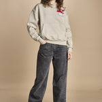 felpa con cappuccio ICE ICE NATURAL ZERMATT apres surf 