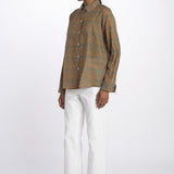 Camicia COQUILLAGES KIPRO 434Y terre rouge 
