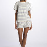 Shorts spugna righine SAFE SHORTS BIANCO howlin' 
