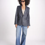 Blazer in pelle stropicciata RWBL00059 ENCRE 404 zadig & voltaire 