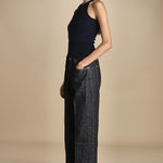 ZELDA denim cropped ZELDA OPENBLACK true avenue 