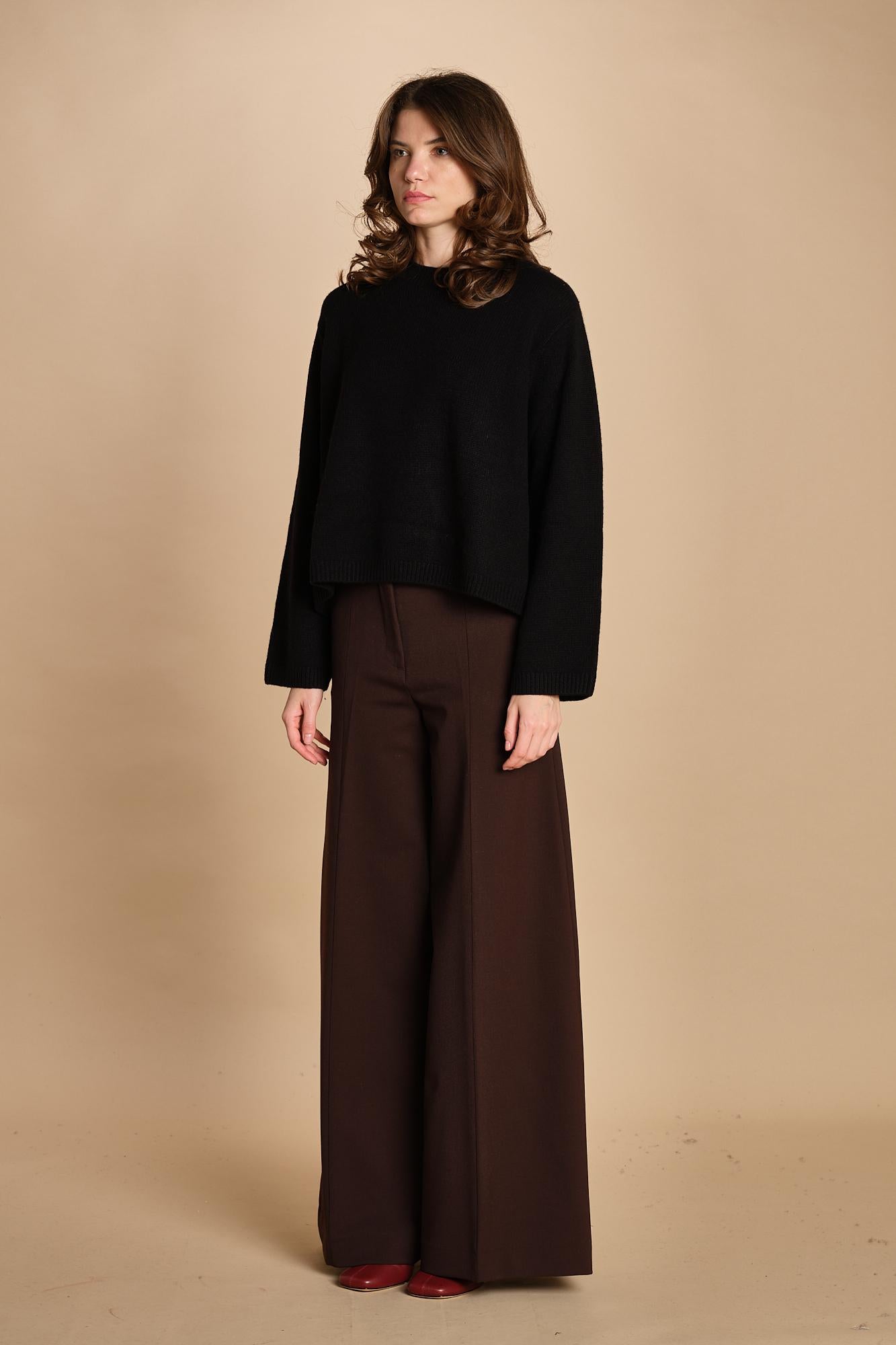 girocollo rasato MIL13BIS z3613s NERO milaura 