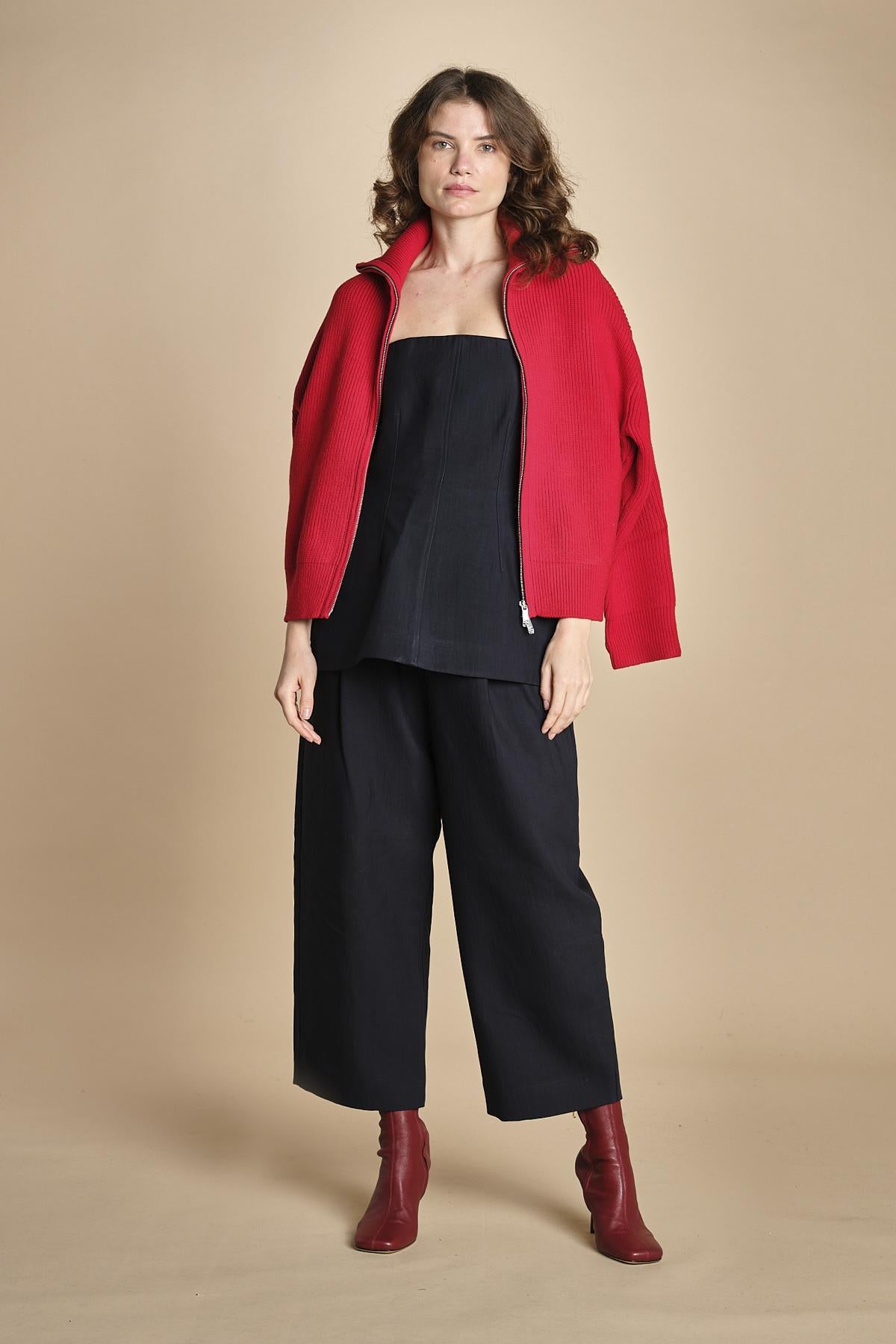 top double ARLES SNW DARKEST NAVY studio nicholson 