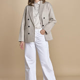 VATI blazer double BEVN552 NATURAL hartford 