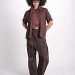 pantalone zip over in nylon PACK KLEIN sofie d'hoore 