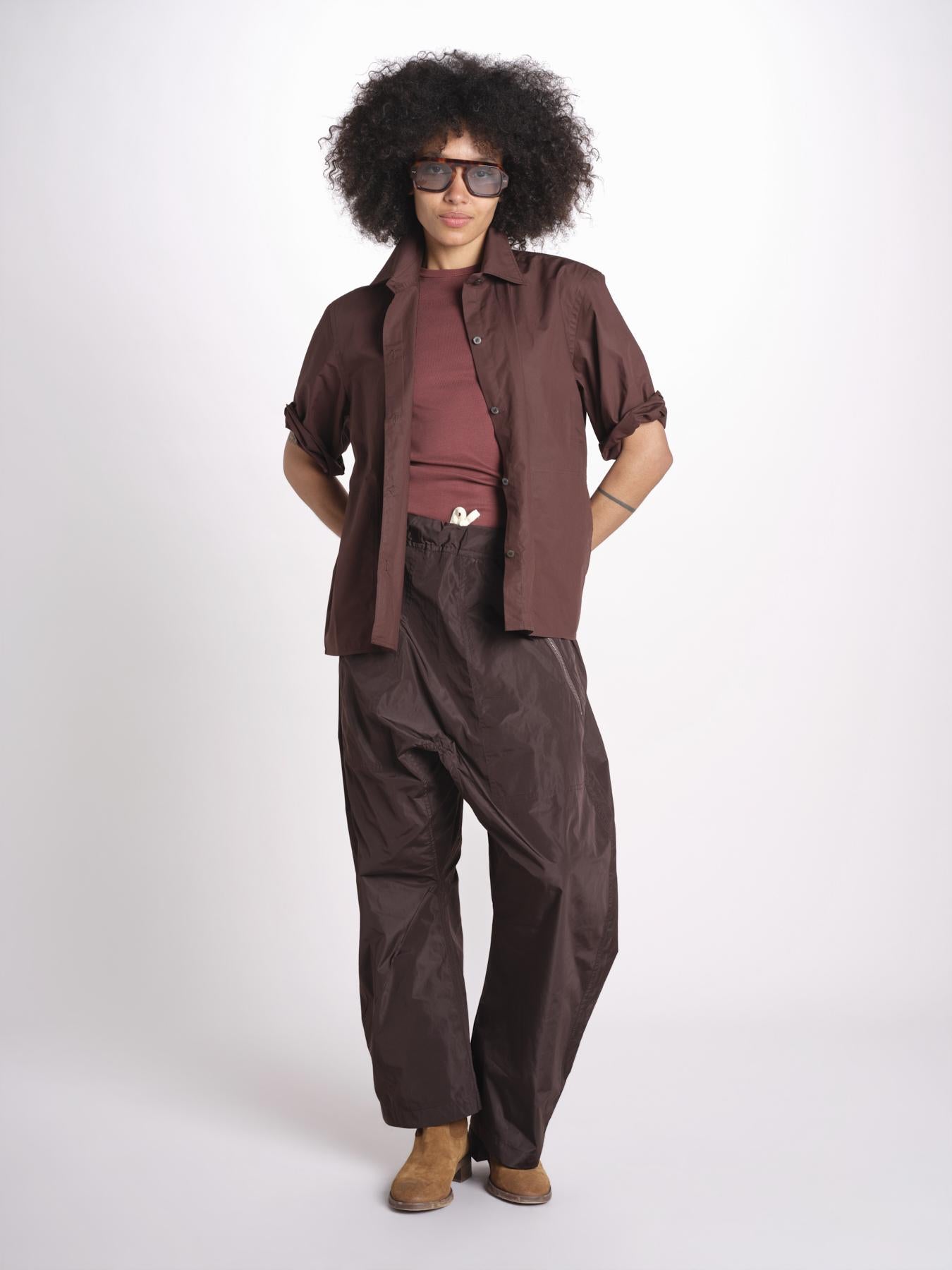 pantalone zip over in nylon PACK KLEIN sofie d'hoore 