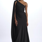  AGU GOWN 10112281 BLACK halston 