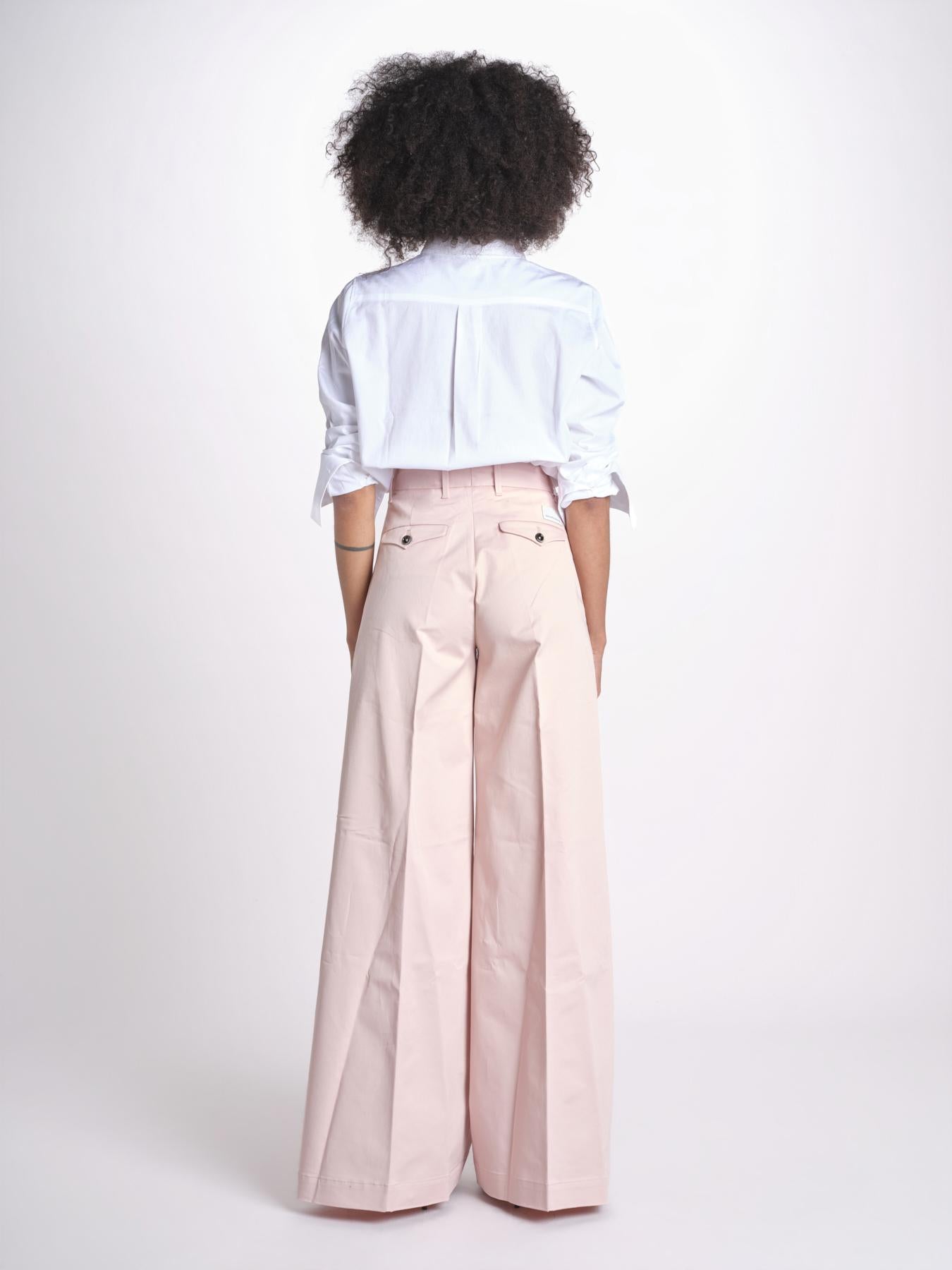 pantalone over in cotone pesante ORIANNA ORNO9 ANTICO nine in the morning 