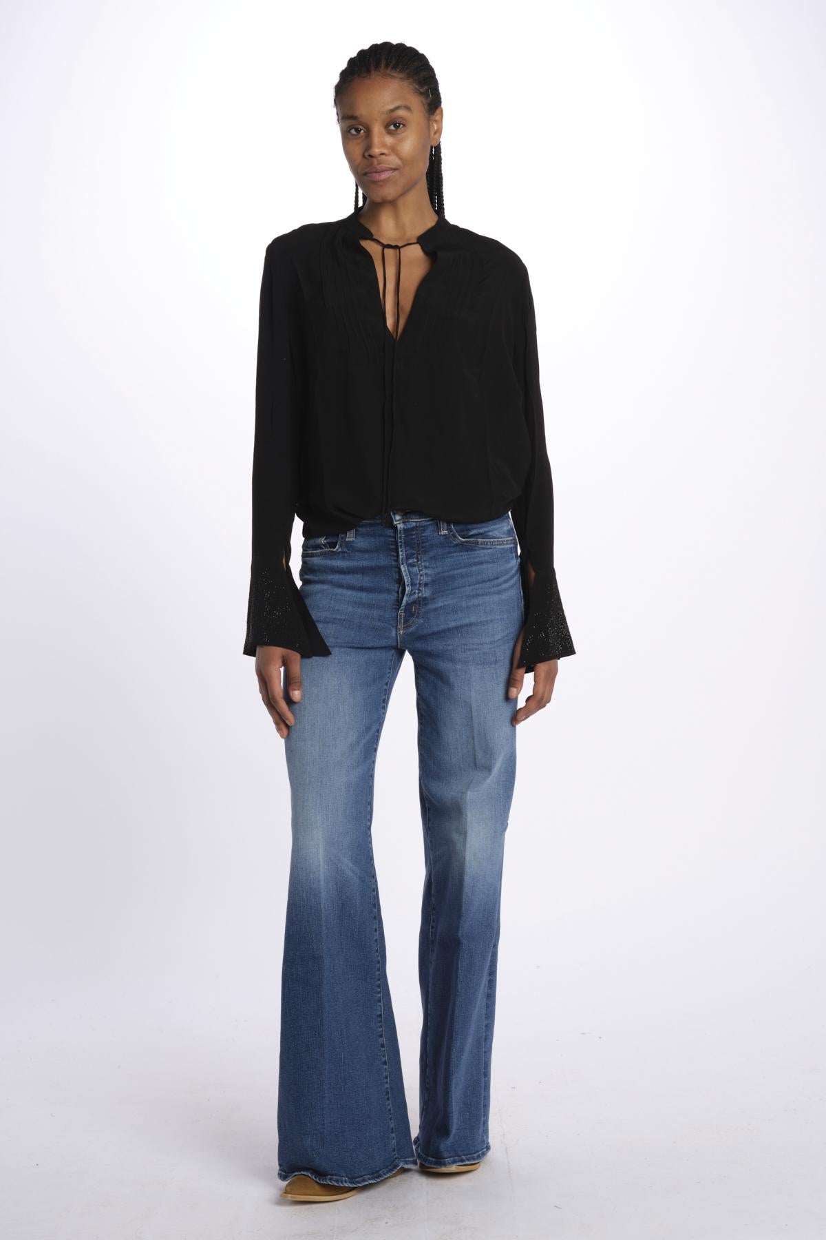 Taika soft strass WWSH02217 BLACK zadig & voltaire 