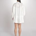 abito con ricami e nervature DIANE  2HVA27-V08718 BLANC vanessa bruno 
