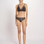 coulotte in satin e pizzo GLORIA L2541215 BLACK 900 love stories 