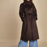 cappotto double con cintura KATE CHOCOLAT ba&sh 