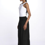 EMILE pantaloni con balze EMILE NOIR laraethnics 