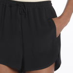 Shorts con coulisse 40810-412 NERO federica tosi 