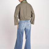 bomber in nylon JENNER P1840_PS26 167 SAGE bellerose 