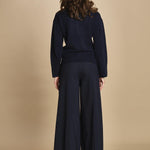 maglia mezza zip MIL14 25030 BLU milaura 