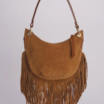Borse piccola con frange SWING T FRANGE COGNAC ba&sh 