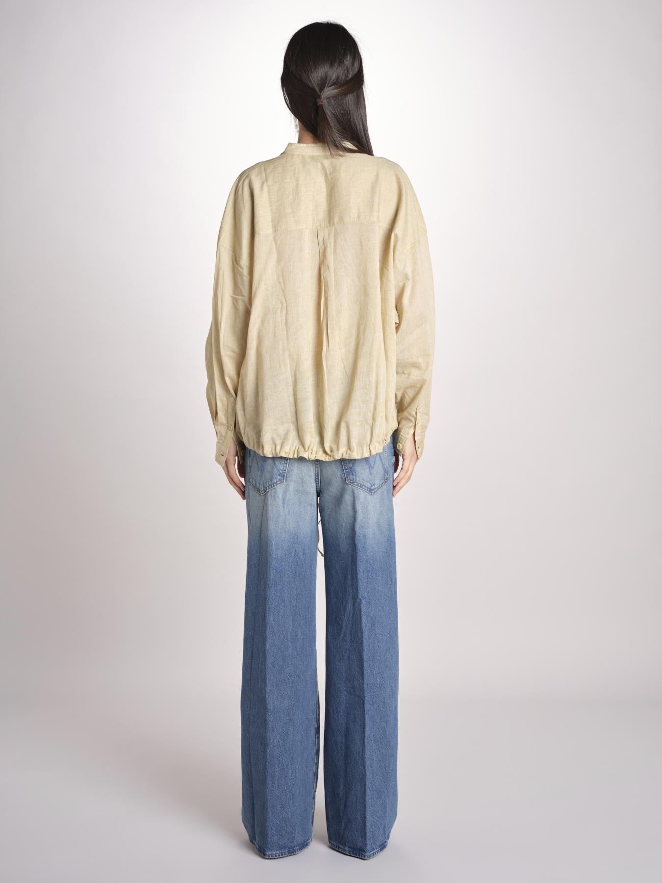 tunica in lino DEMBOW BEIGE mes demoiselles 