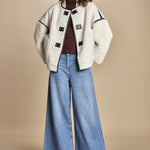 giaccone in ecomontone MAURY ECRU ba&sh 