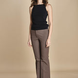 pantalone diritto stretch TARIFA  JF009416 MUSHROOM 2202 joseph 