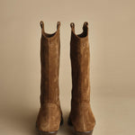 Texano CLAURYS camoscio alto. CLAURYS MARRON ba&sh 