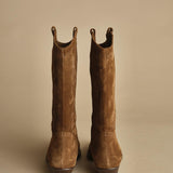 Texano CLAURYS camoscio alto. CLAURYS MARRON ba&sh 