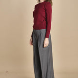 girocollo basic MIL46 25040 BORDEAUX milaura 