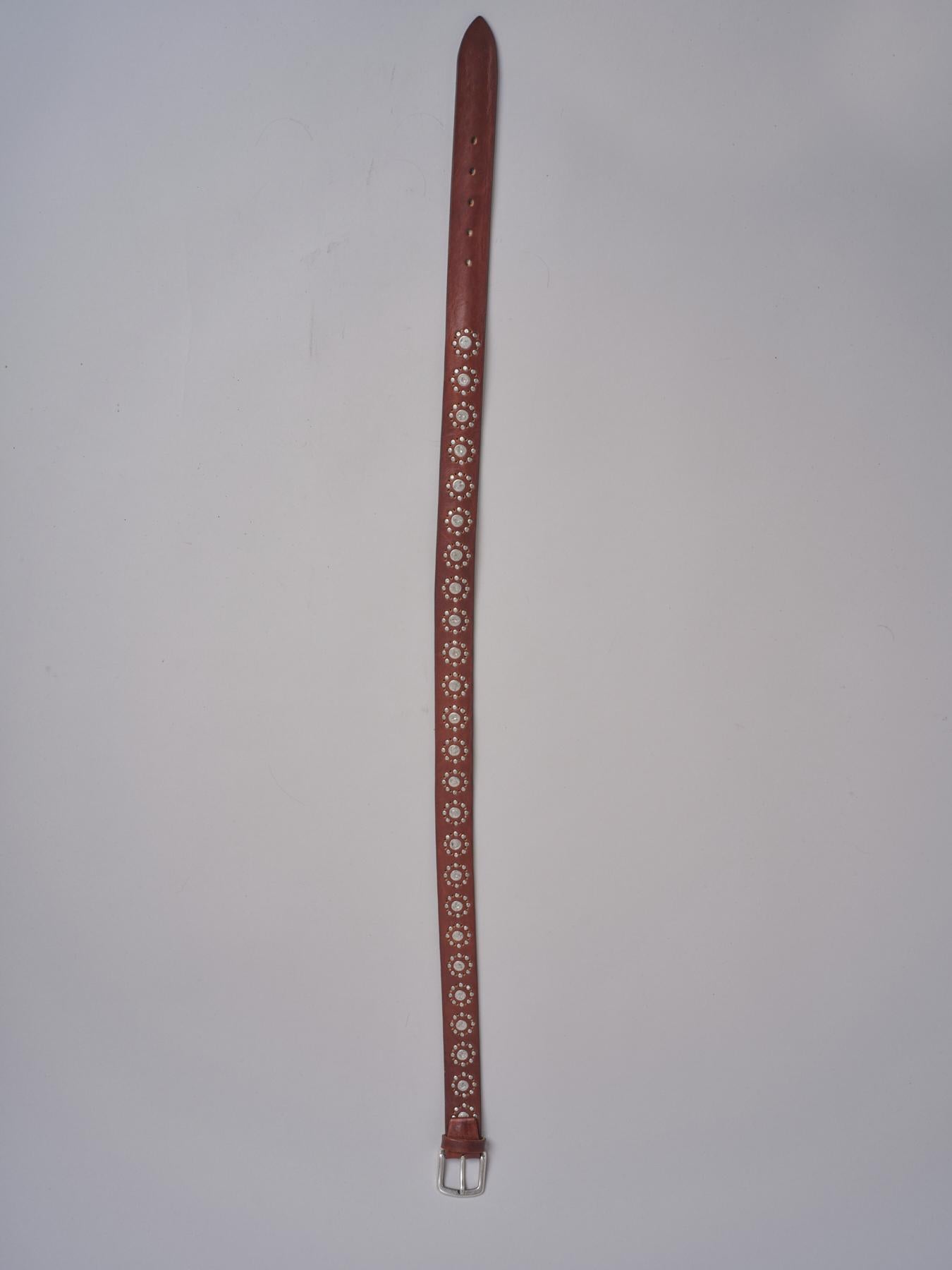cintura con borchie 300335 BRUCIATO milaura 