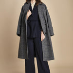 giacca in  fresco lana  con cintura TESO 2525046031600 001 weekend maxmara 