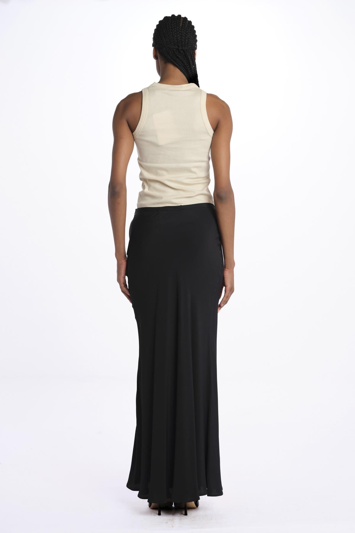 Gonna lunga 40702-412 NERO federica tosi 
