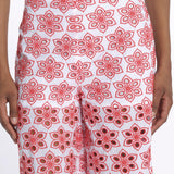 Pantalone LUPY PANT fiori R25009 EYELETRED sundress 