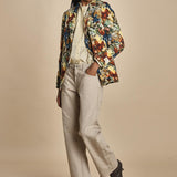 Camicia JILL coreana microstampa P28D0JILL-T4733 S669 massimo alba 