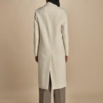 LONDRA2 cappotto doppiopetto panno lana cachemire LONDRA2 MILK massimo alba 