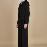blazer gessato con tre bottoni L0125248 R911 n21 