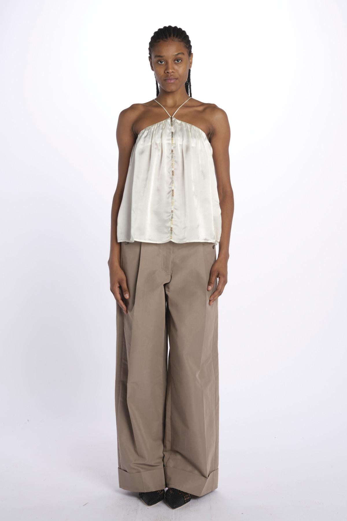 MED 2 TOP BE24547 IVORY milaura 