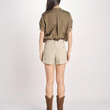 bermuda con risvolto 0222 85047 BEIGE aspesi 